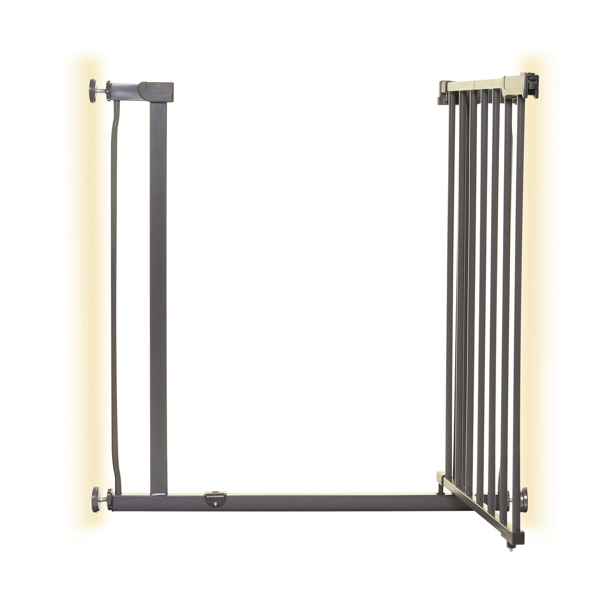 Dreambaby Ava Baby Double Lock Safety Gate for 29.5-33 Inch Openings, Charcoal - VMInnovations