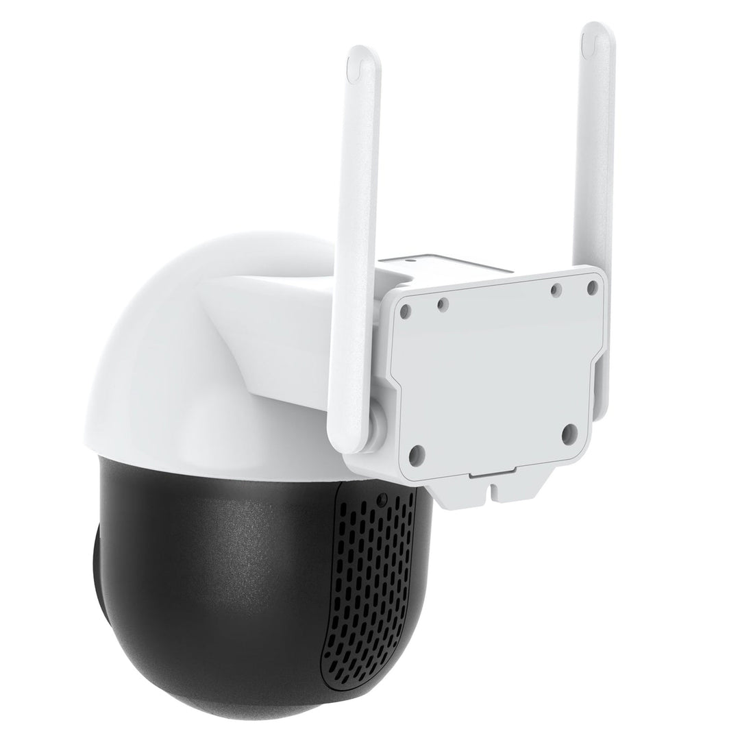 DEKCO Outdoor Solar Home Security Dome Camera w/ WiFi & Motion Alarm (2 Pack) - VMInnovations