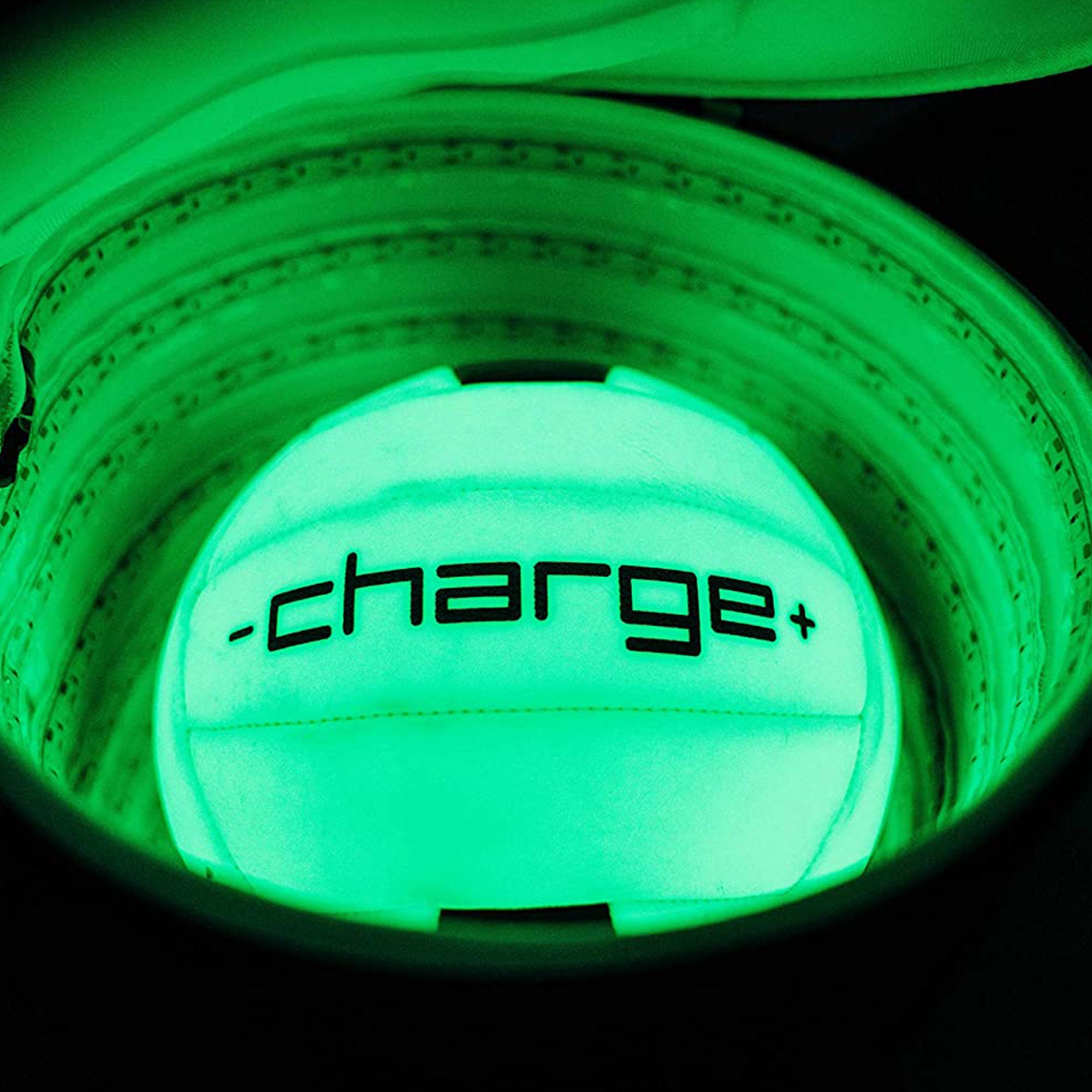 Chargeball Glow In The Dark Volleyball PRO Kit with LED Charging & Carrying Bag - VMInnovations