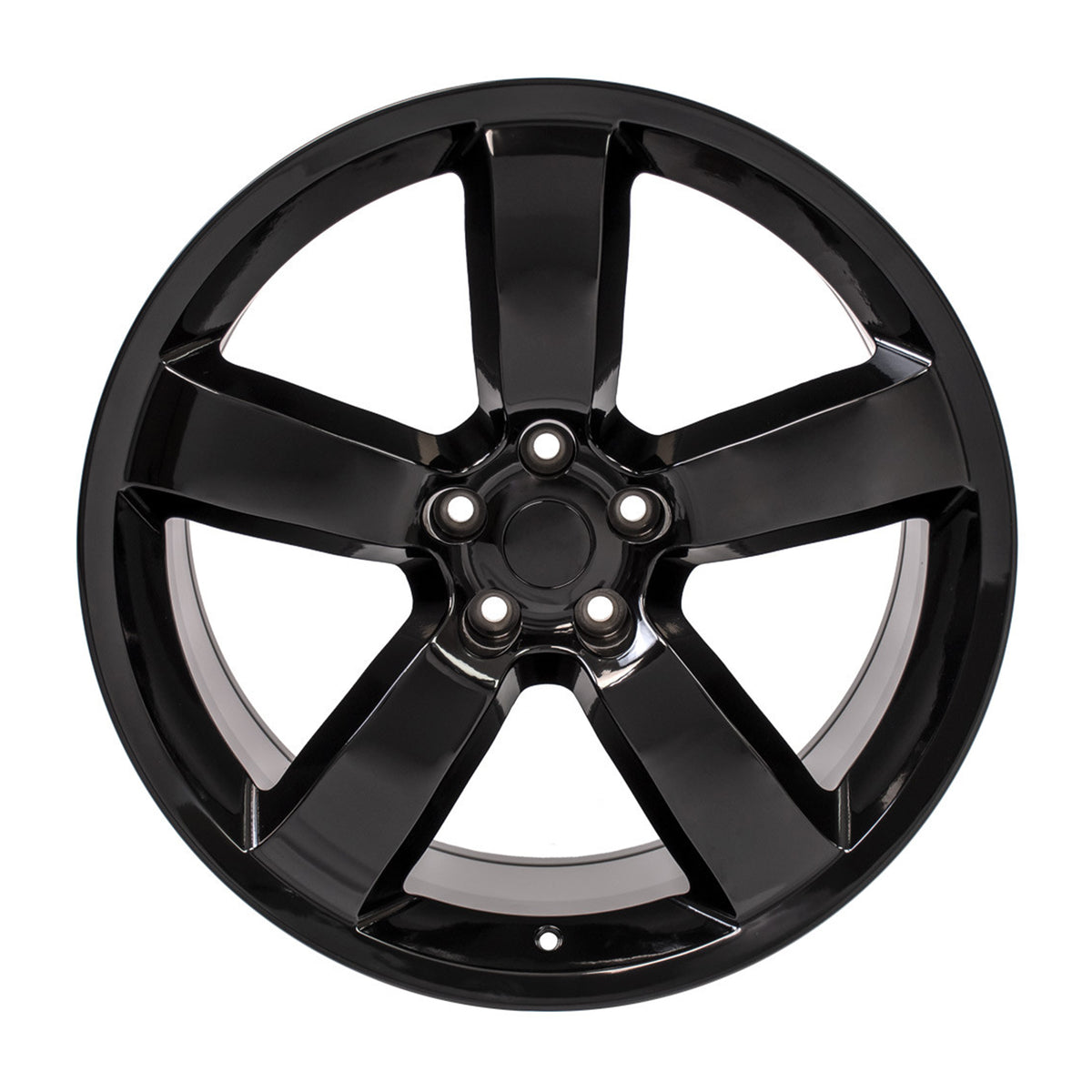 OE Wheels DG04 20 x 9 Inch Black Wheel Rim for Dodge Charger SRT and Challenger