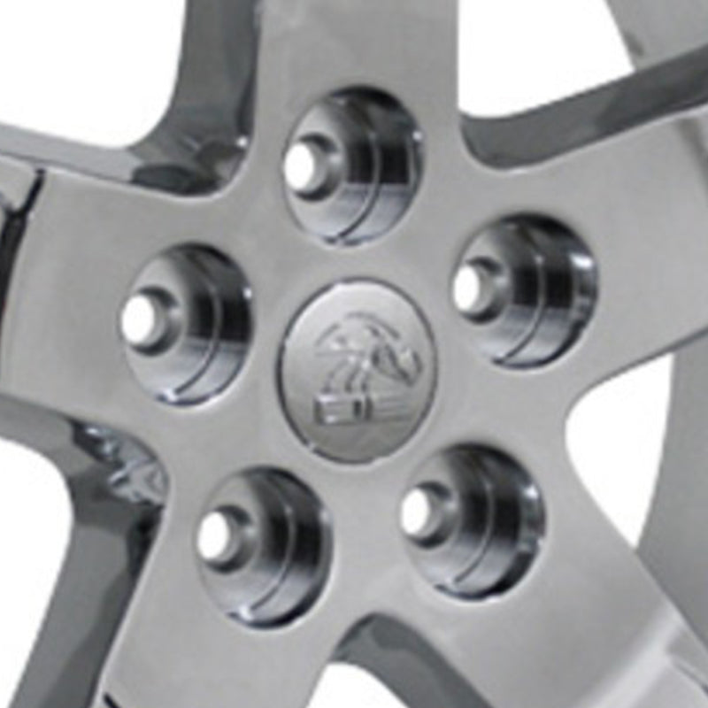 OE Wheels DG62 20 x 9 Inch Chrome Wheel Rim for RAM 1500, Dodge Durango & Dakota