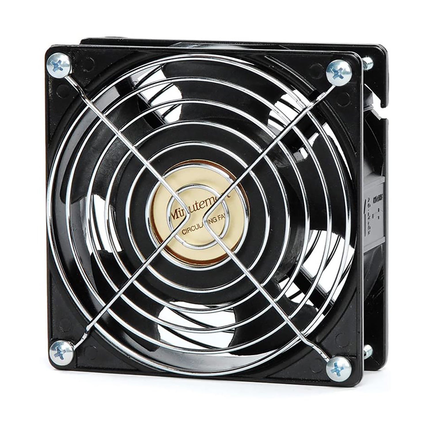 Achla Designs Minuteman Room to Room Electric Circulating Doorway Fan, Black