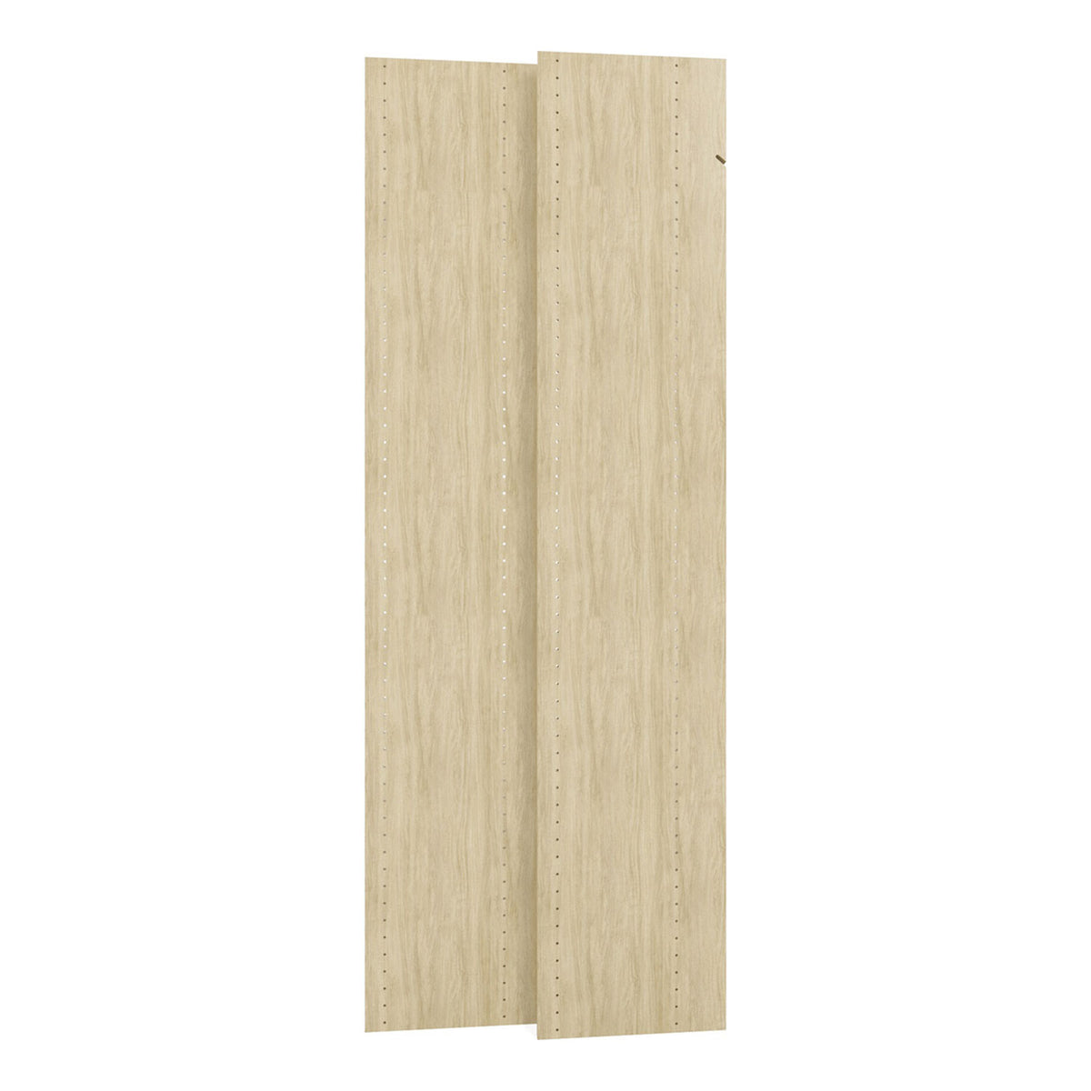 Easy Track 8 Foot Perfect Fit Reach In Bedroom Closet Storage Kit, Honey Blonde