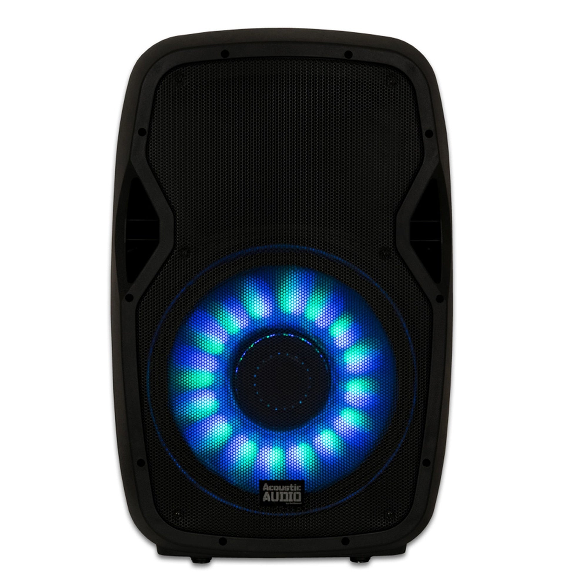 Acoustic Audio by Goldwood 15 Inch 1000W Bluetooth LED Speaker System (2 Pack) - VMInnovations