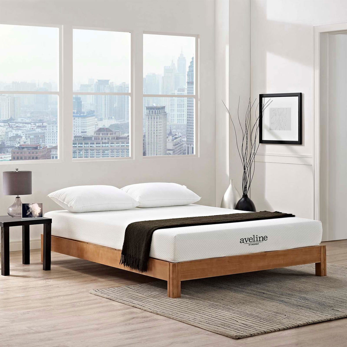 Modway Aveline 8" Thick Gel Infused Memory Foam Top Mattress (Open Box)