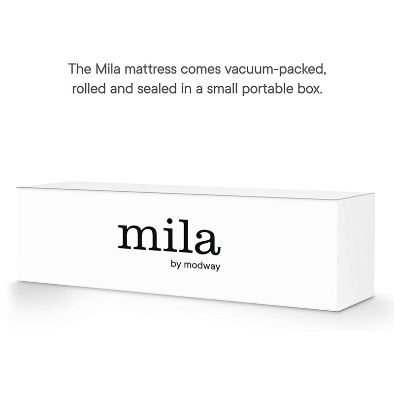 Modway Mila 6 Inch Thick Dual Layer Responsive Firm Memory Foam Mattress, Full