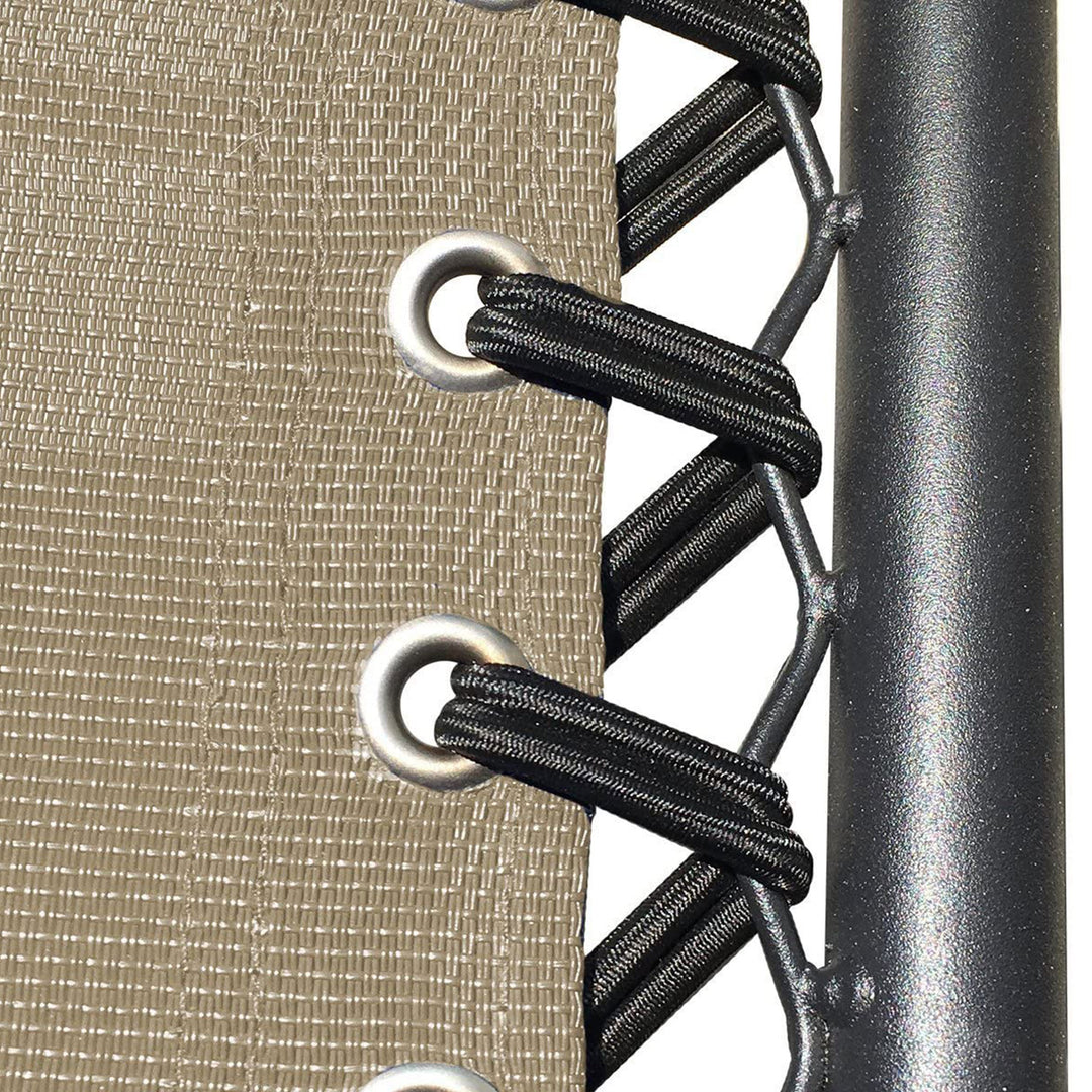 Caravan Canopy Infinity Suspension Portable Folding Sports Chair, Regular, Beige - VMInnovations