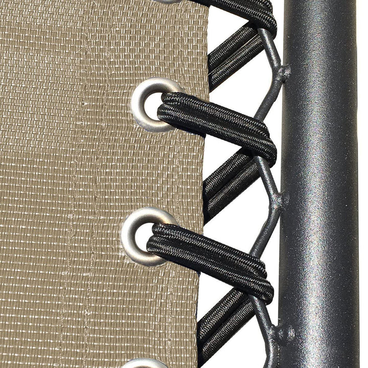 Caravan Canopy Infinity Suspension Portable Folding Sports Chair, Regular, Beige - VMInnovations