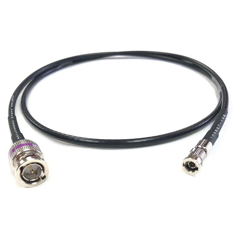 Custom Cable Connection 5 Ft Male to Micro BNC HD-SDI Belden Video Adapter Cable