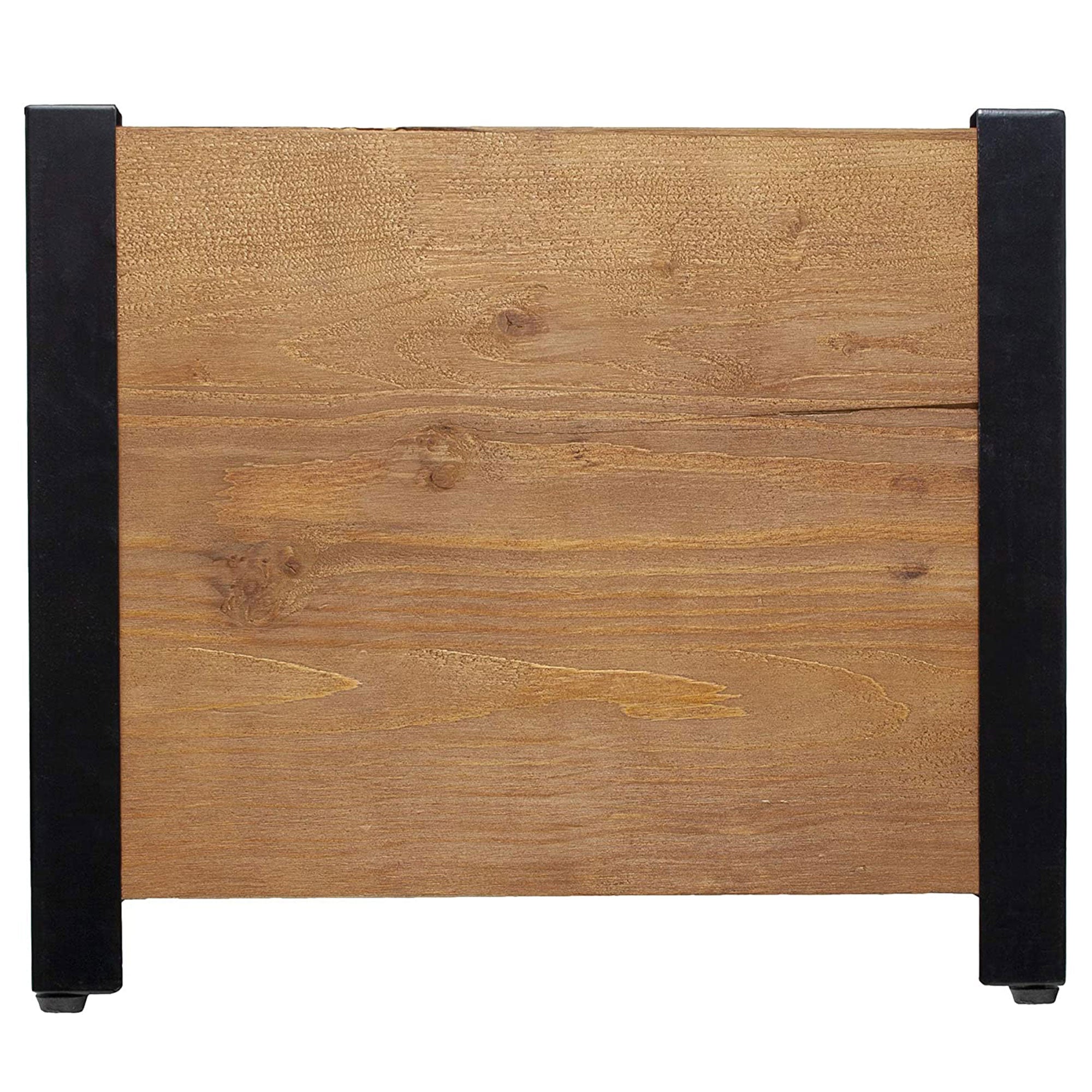 Grapevine 17.2" Wooden Square Urban Raised Garden Planter Box with Liner (Used) - VMInnovations