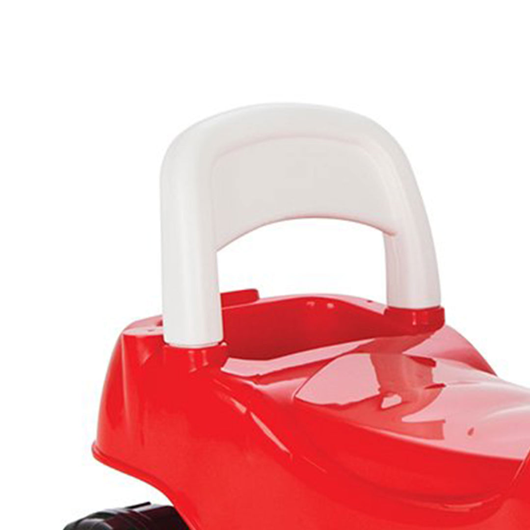 Pilsan Hero ATV Pedalless Ride On Kids Toy w/ Horn for Ages 36 Months & Up, Red - VMInnovations