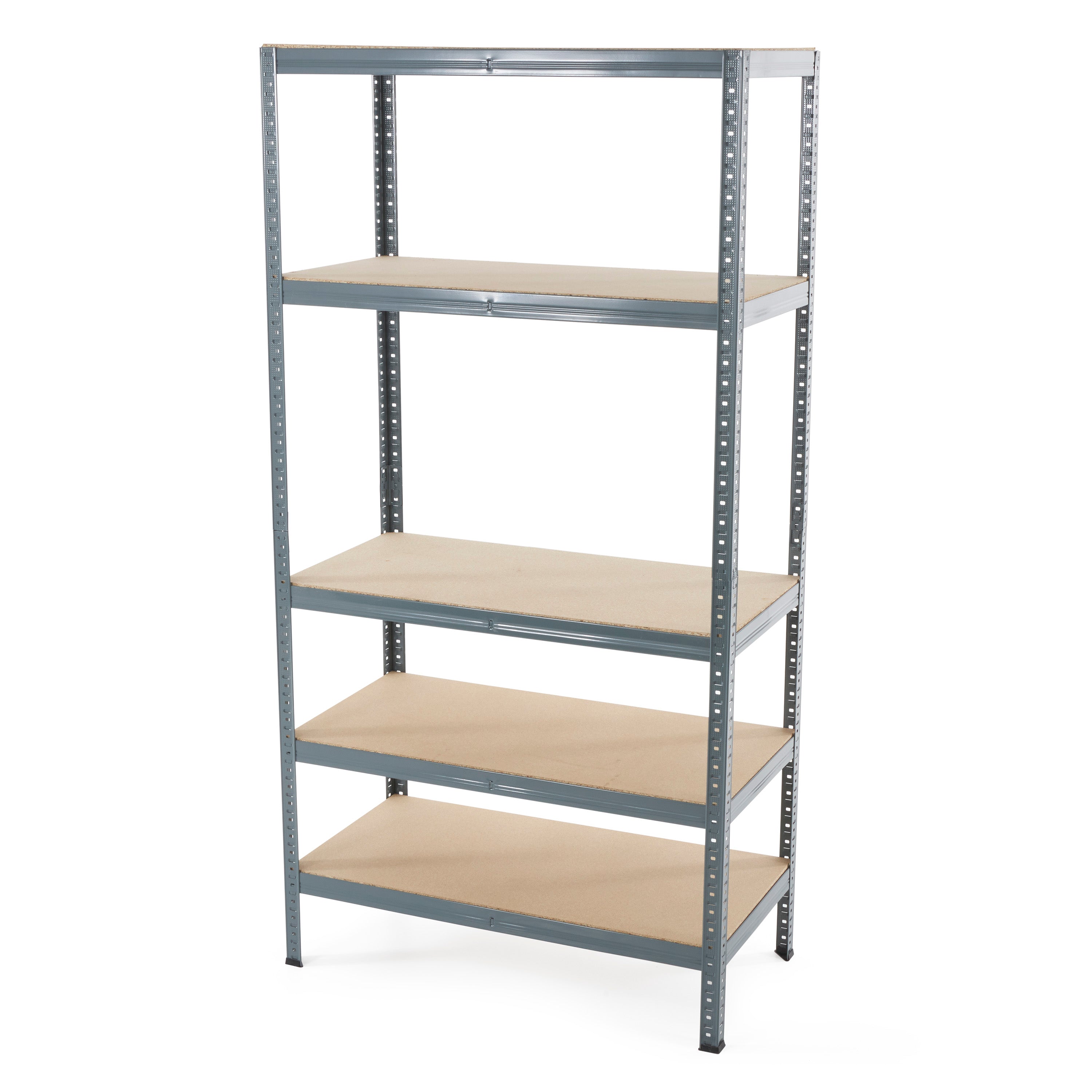Trestles 36 x 72 In Boltless 5 Tier Adjustable Storage Shelving Unit (Used) - VMInnovations