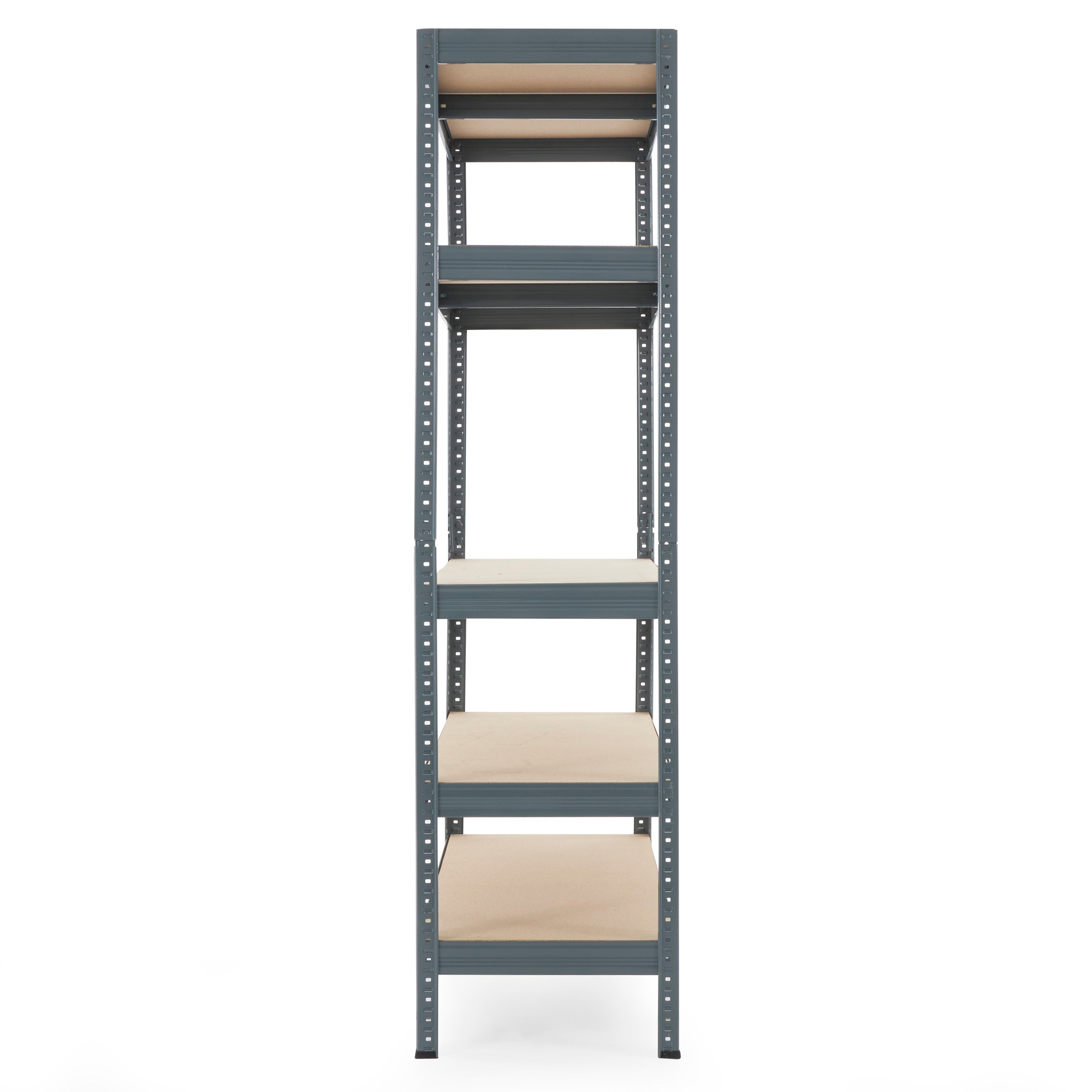 Trestles 36x72" Adjustable Metal Shelve Storage Unit, 800lb Capacity (For Parts)