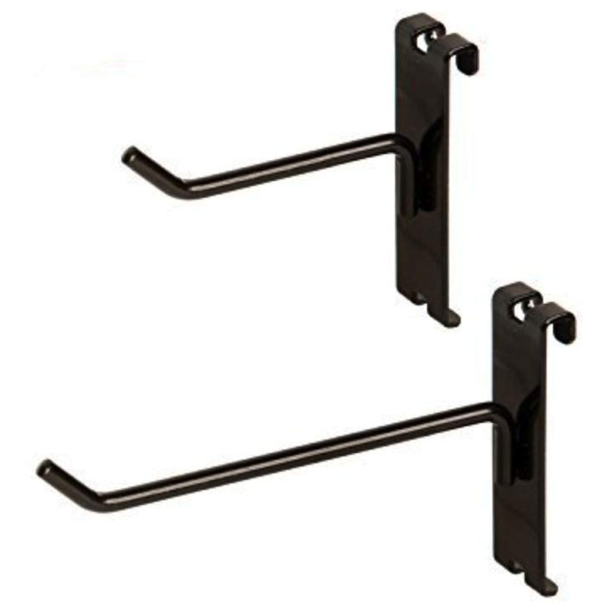 Only Garment Racks 4 In Gridwall Hook (25 Pack) and 6 In Gridwall Hook (25 Pack)