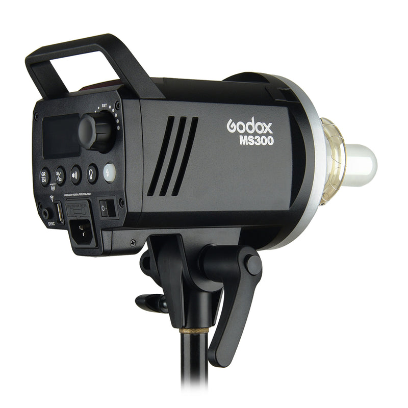 Godox MS300 Series Compact Studio Flash with Built In 2.4G Wireless X System