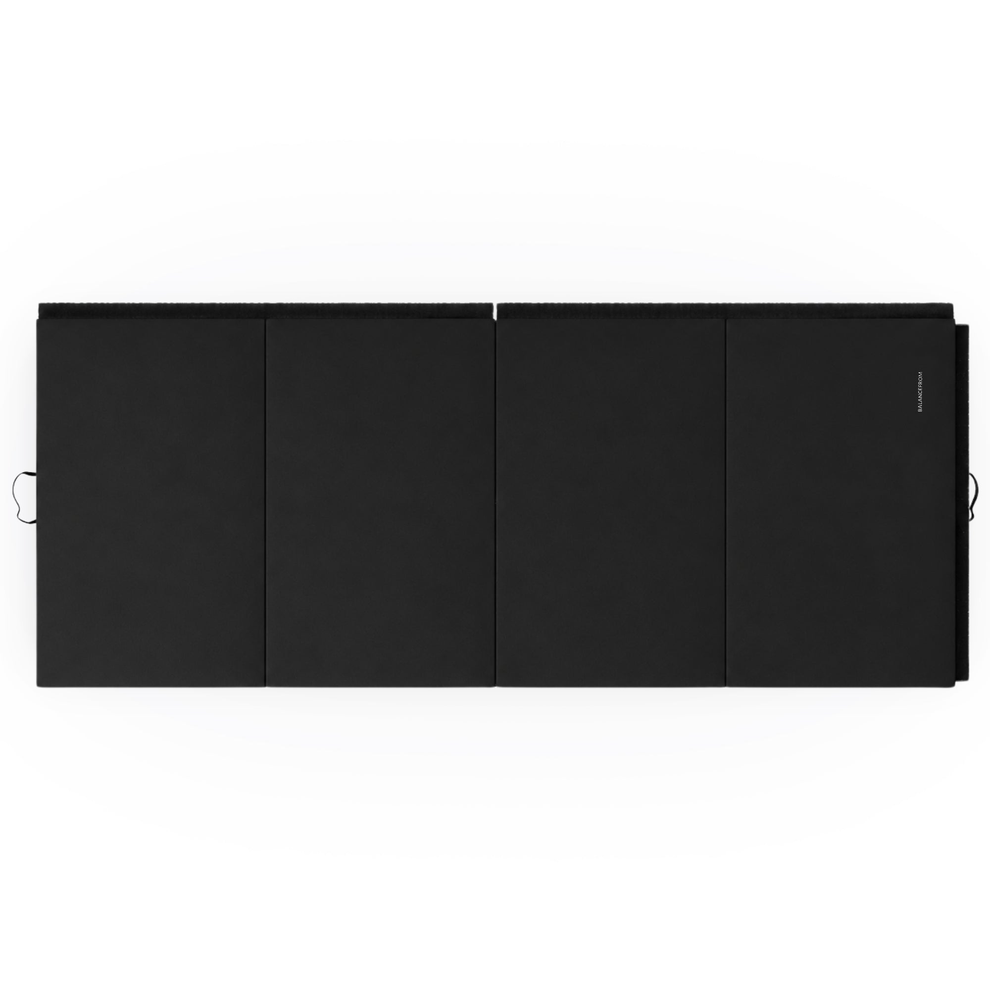BalanceFrom Fitness 120x48" Folding Gymnastics Exercise Mat, Black(Open Box) - VMInnovations