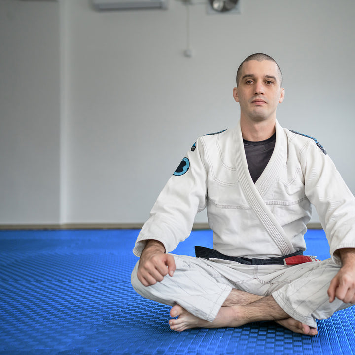BalanceFrom Fitness 72 Sq Ft Interlocking EVA Foam Exercise Mat Tiles, Blue - VMInnovations