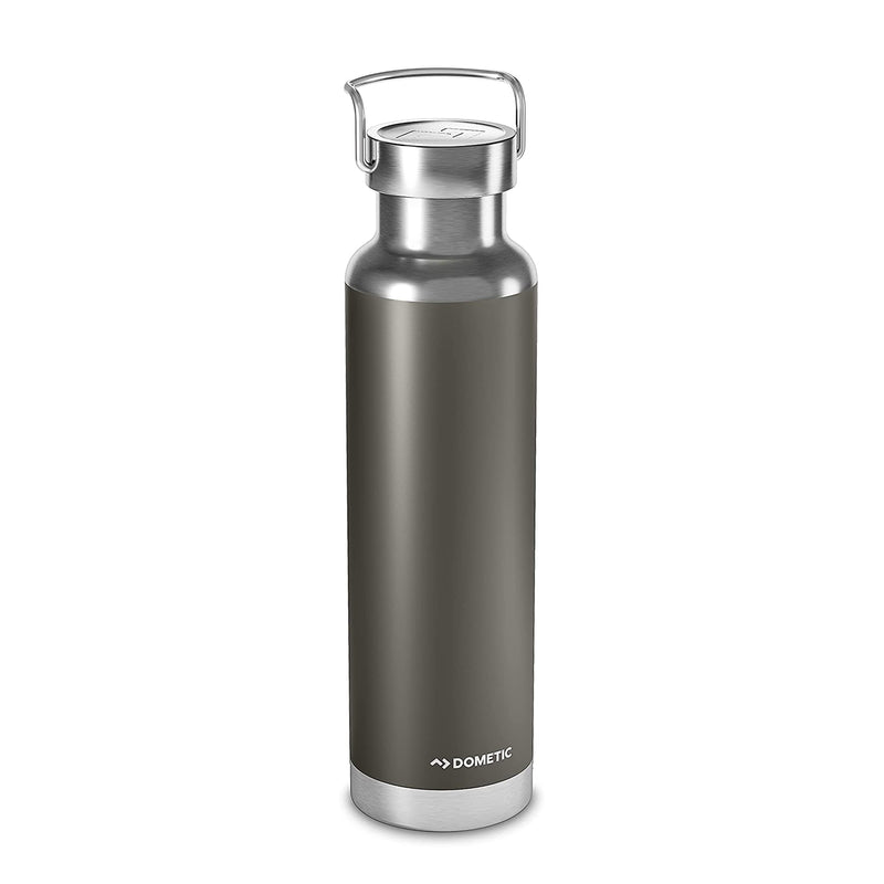 Dometic THRM66 22 Oz Portable Stainless Steel Insulated Thermo Bottle, Ore Gray