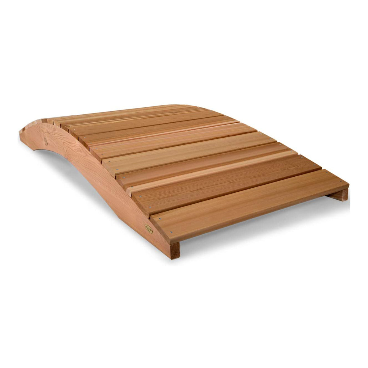 All Things Cedar FB96 8ft Natural Bridge, Western Red Cedar, 94 x 35 x 12 Inches