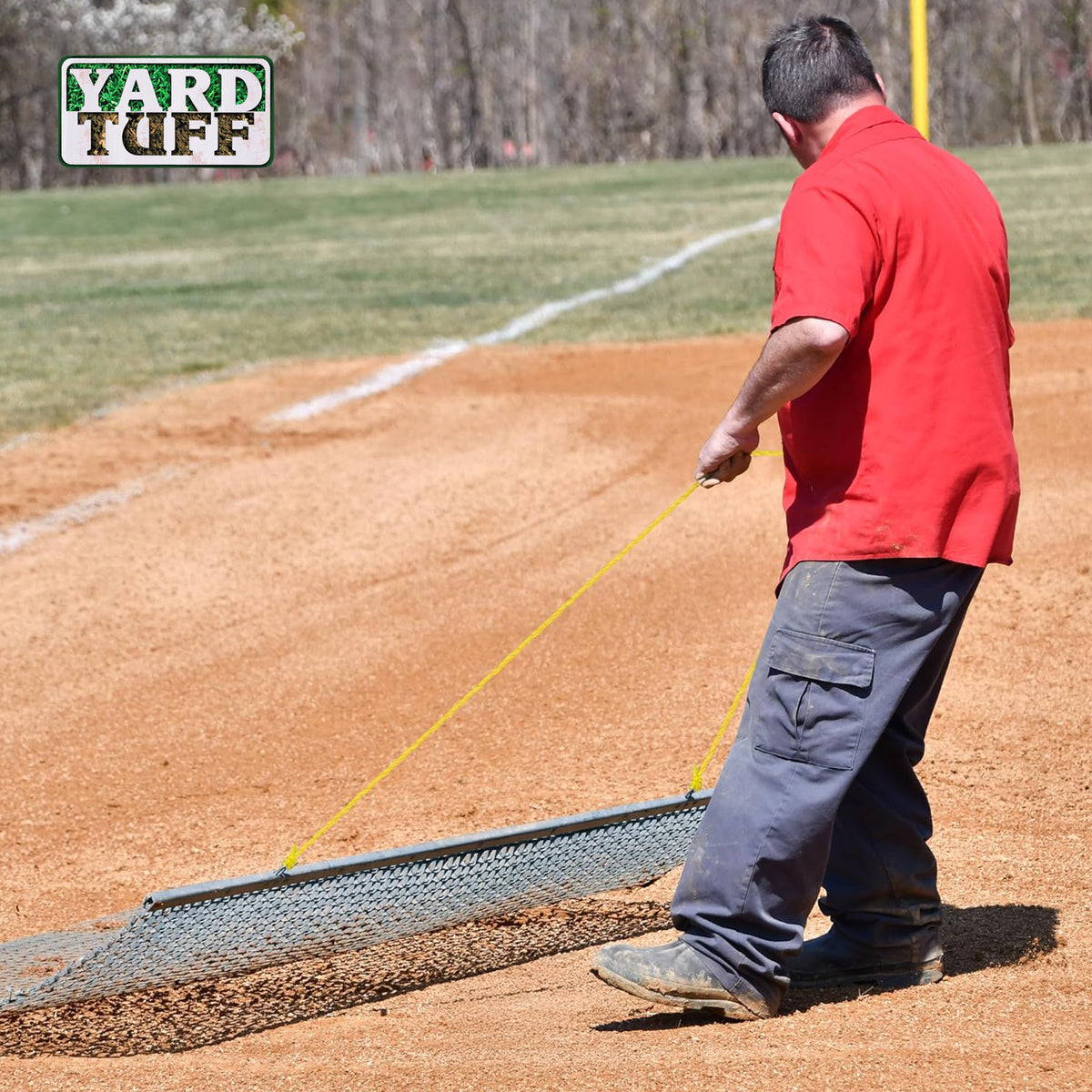 Yard Tuff ATV/UTV 3 x 5 Foot Zinc & Steel Field Leveling Drag Mat (Open Box)