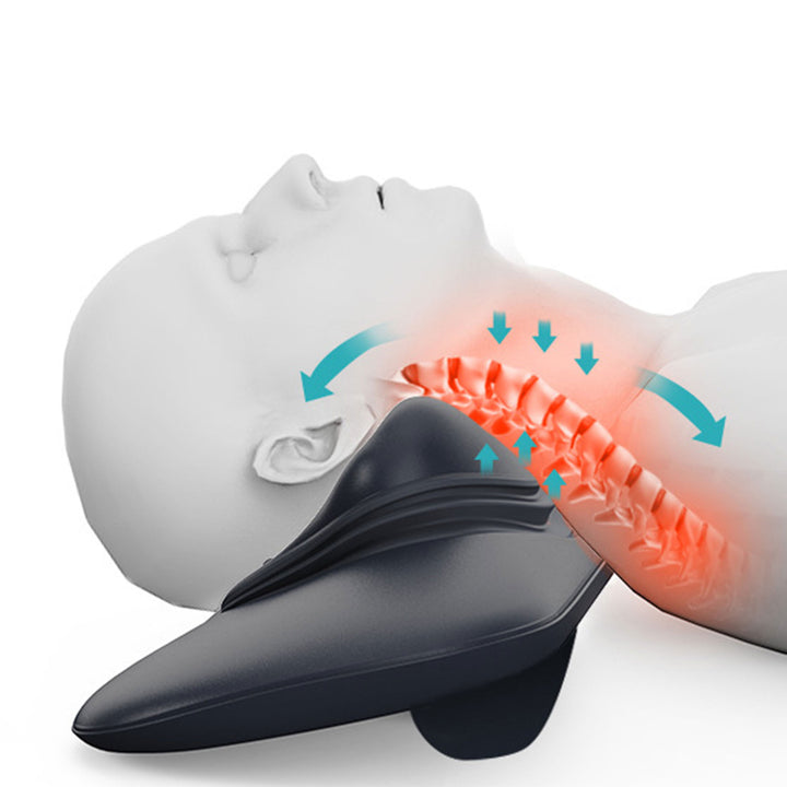 UTK Cervical Support Traction Headrest Apparatus 5 Control Settings with Remote - VMInnovations