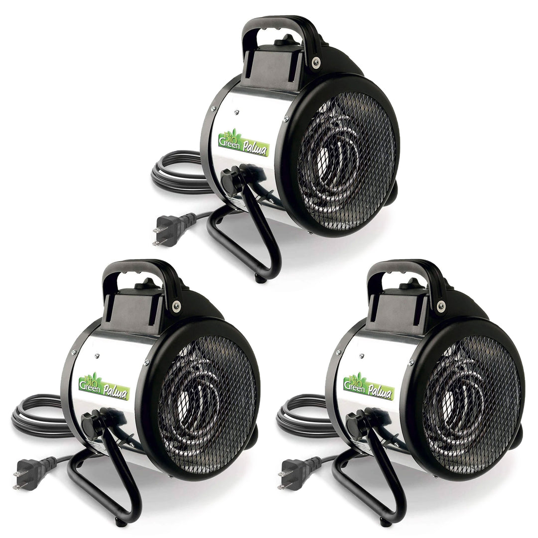 Bio Green Palma Basic Greenhouse Space Heater, 120 Sq Ft, 1500 Watts (3 Pack) - VMInnovations