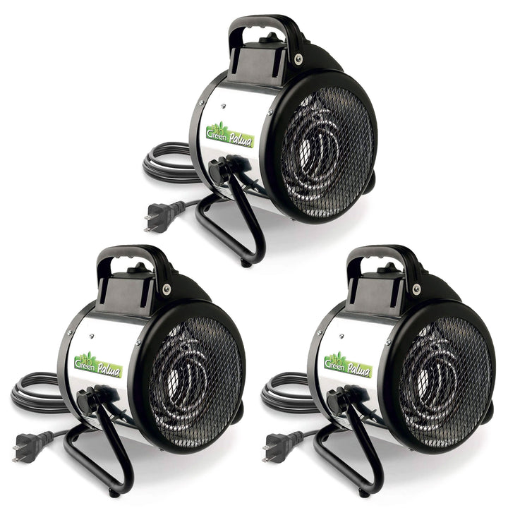 Bio Green Palma Basic Greenhouse Space Heater, 120 Sq Ft, 1500 Watts (3 Pack) - VMInnovations