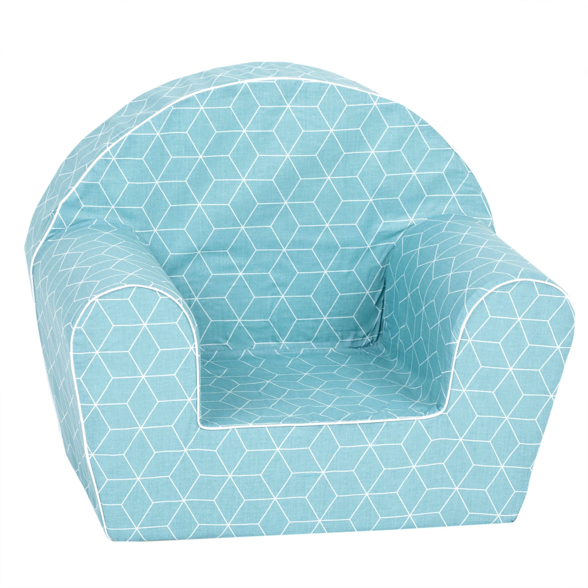 Delsit Lightweight Cube Toddler Reading Armchair, Machine Washable (Used)