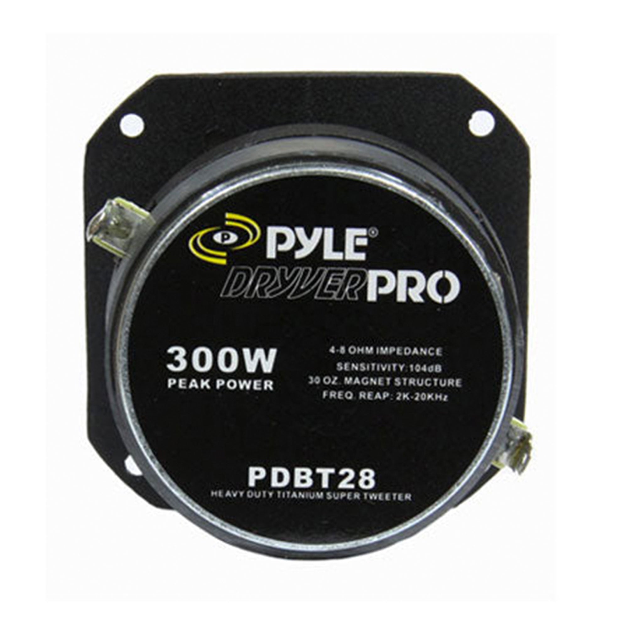 Pyle Pro 1 Inch 300 Watt Heavy Duty Titanium Super Car Tweeter (2 Pack) | PDBT28 - VMInnovations