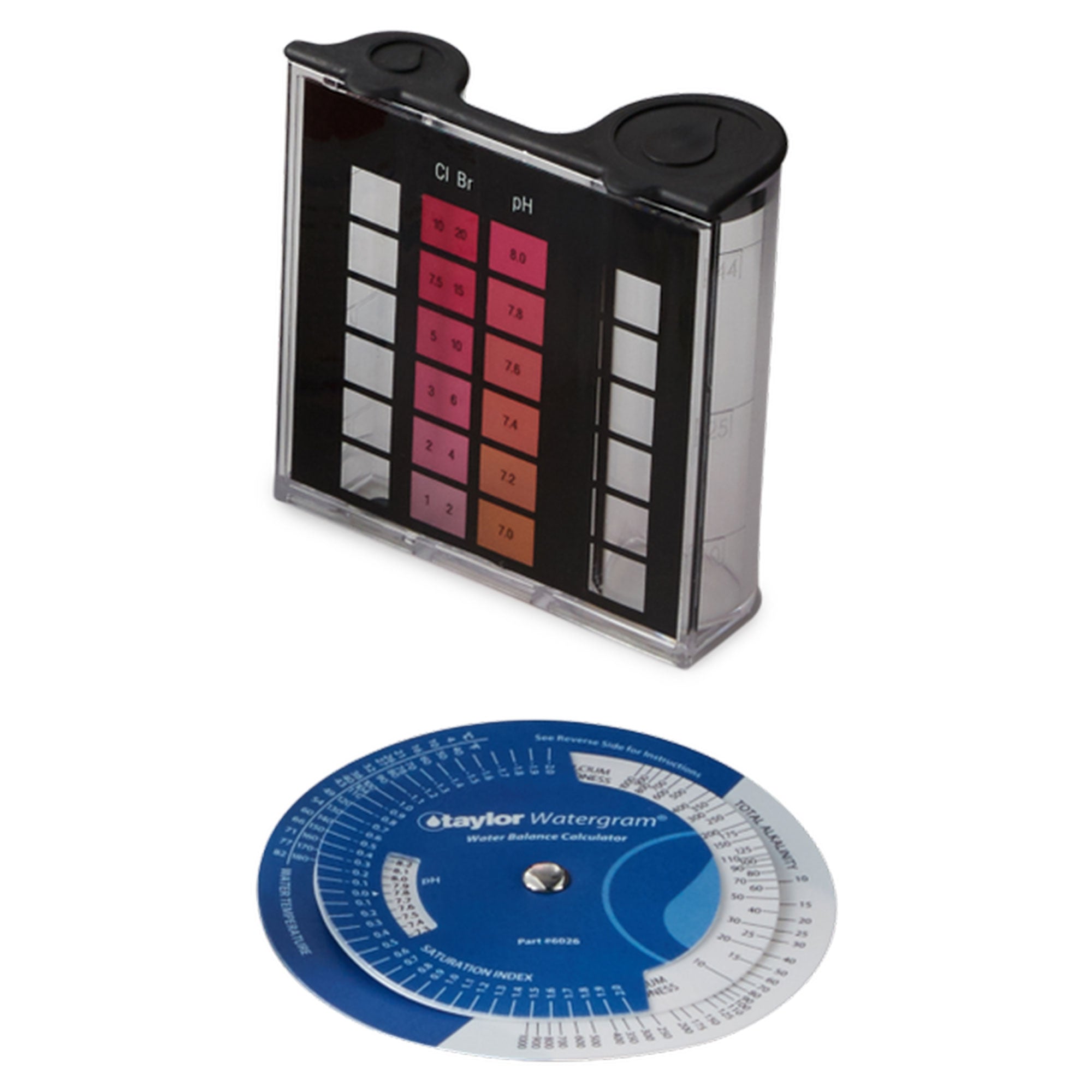 Taylor K2005 Swimming Pool Chlorine Bromine Alkalinity Hardness pH DP Test Kit - VMInnovations
