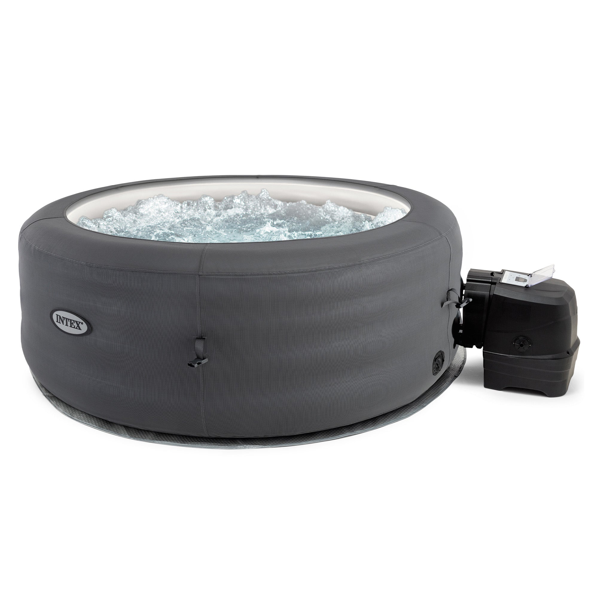 Intex Simple Spa 77in x 26in Inflatable Hot Tub with Filter Pump & Cover (Used) - VMInnovations