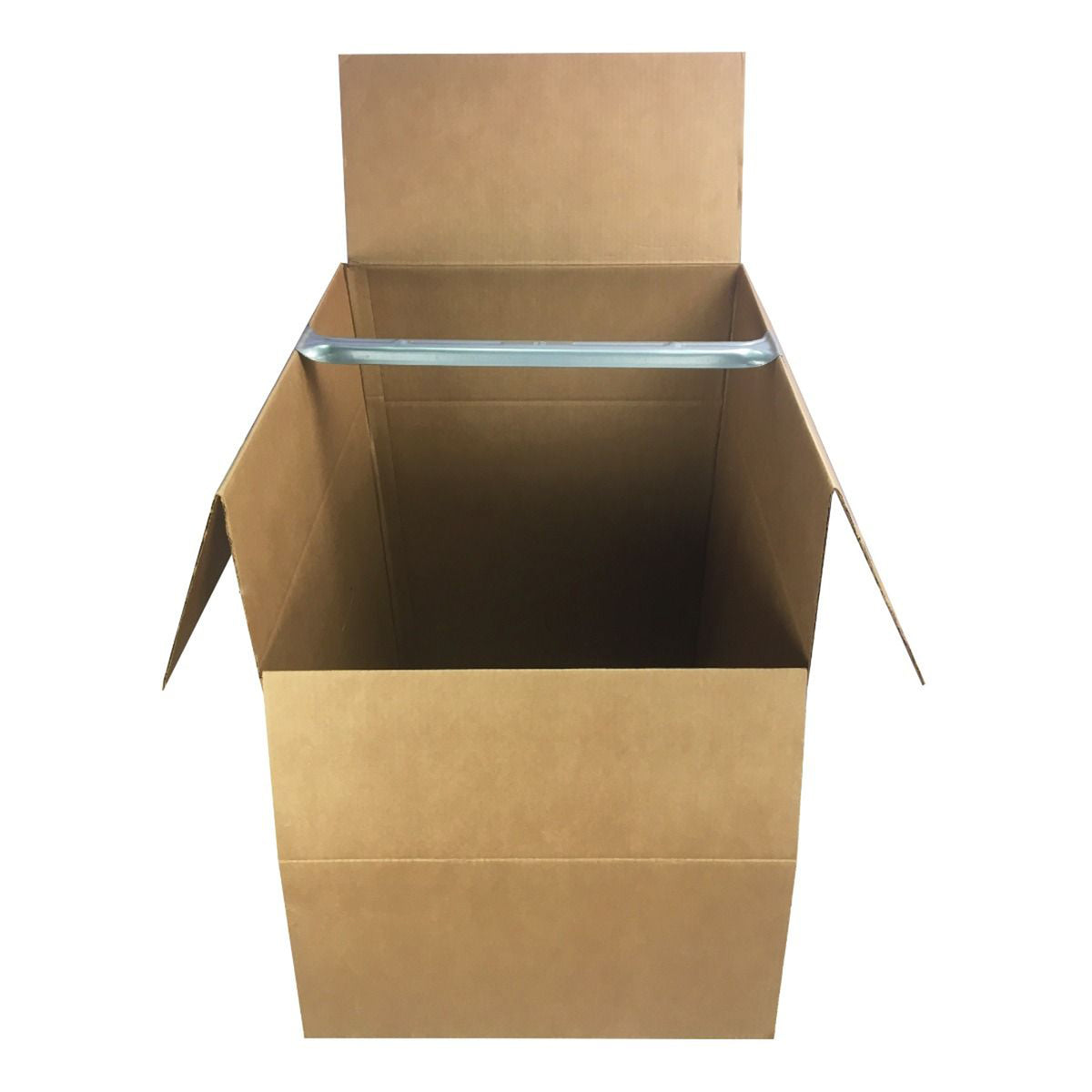 uBoxes Shorty Wardrobe Boxes 20 x 20 x 34 Inch Boxes w/ Hanging Bars, 3Pk(Used)