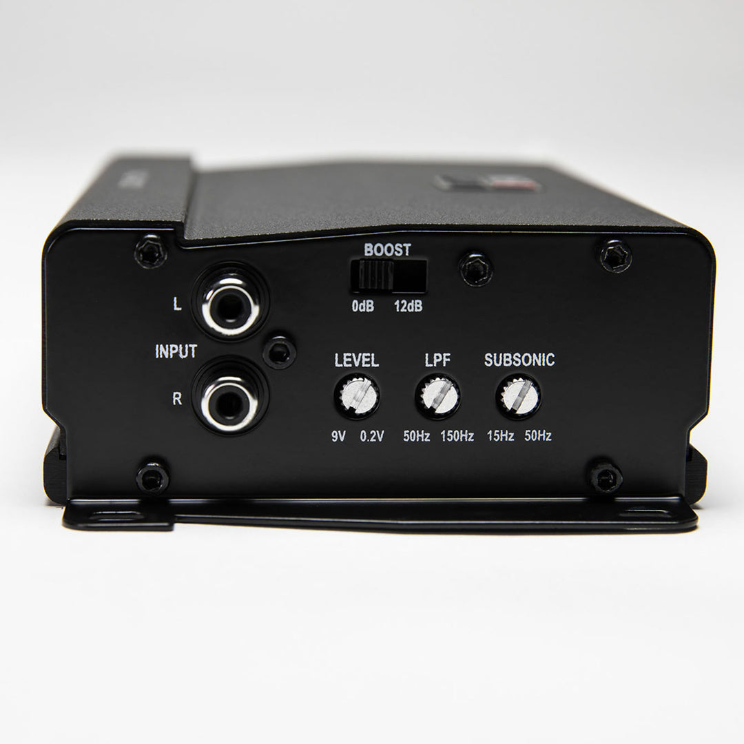 MB Quart Marine Powersports Nautic 1 Channel 400 Watt Class D Amplifier, Black - VMInnovations