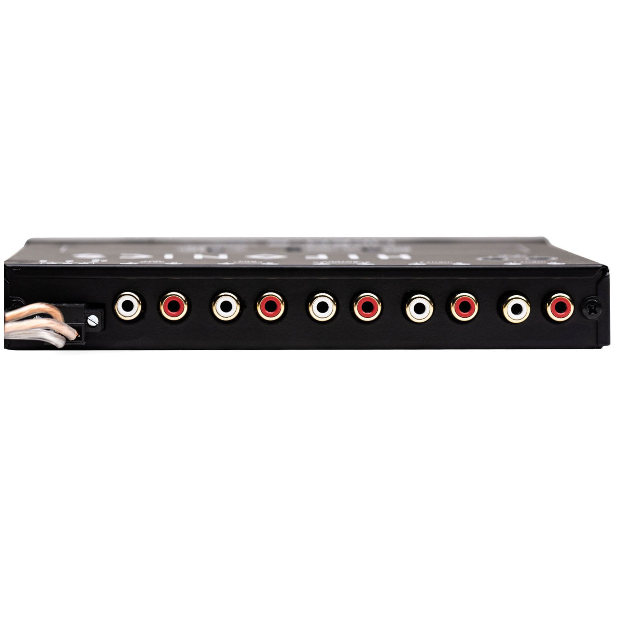 Hifonics HFEQ-2 Universal Pre Amp Car Radio Equalizer with Mount Hardware, Black - VMInnovations