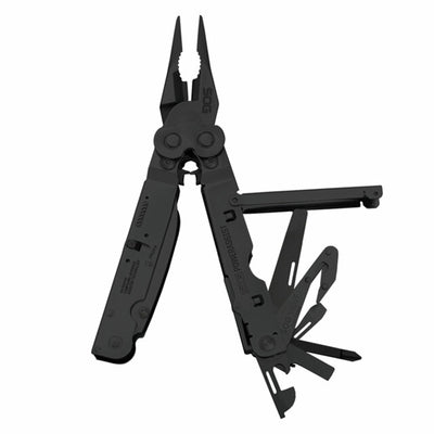 SOG PowerAssist Stainless Steel Folding Knife 16 Tool Multi Tool Plier(Open Box)