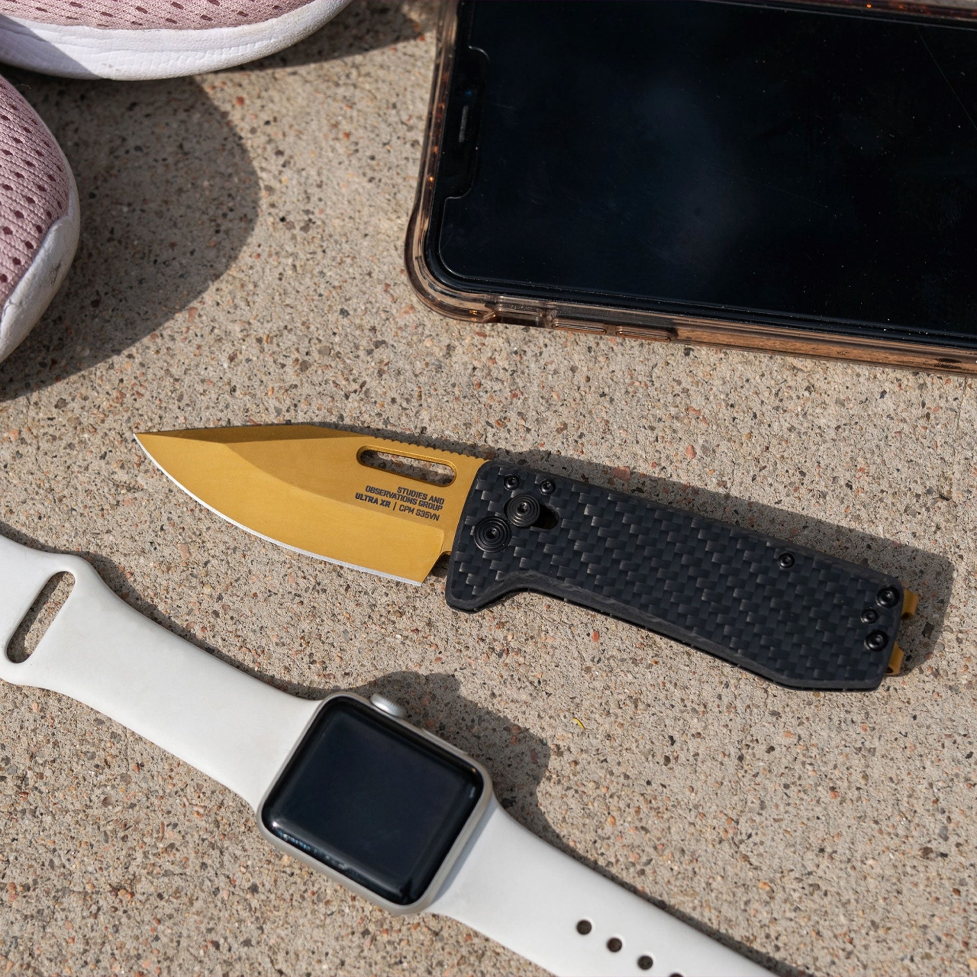 SOG Ultra XR 3.60 Inch Outdoor Stainless Steel Tactical Knife (Used) - VMInnovations