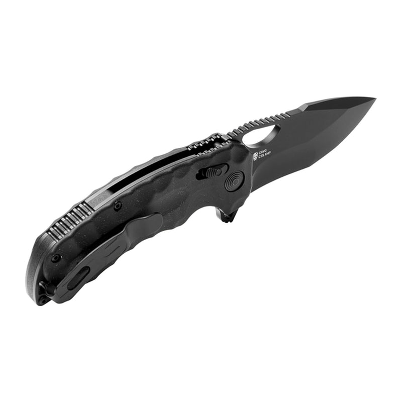 SOG Kiku XR LTE 3.02 In Micarta & Steel Outdoor Folding Tactical Knife(Open Box)