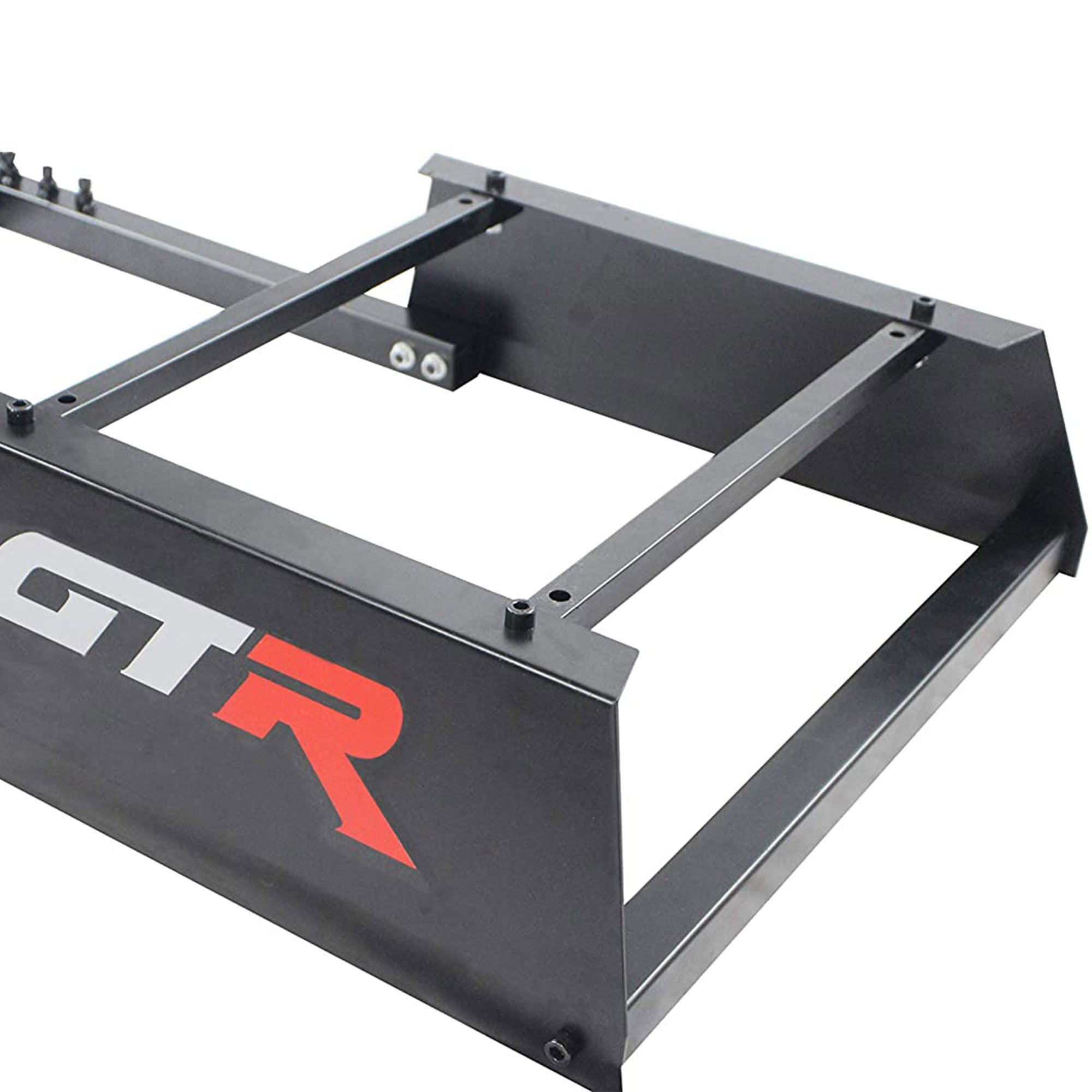 GTR Simulator Racing Gaming Cockpit with Simulation Gaming Chair, Midnight Black