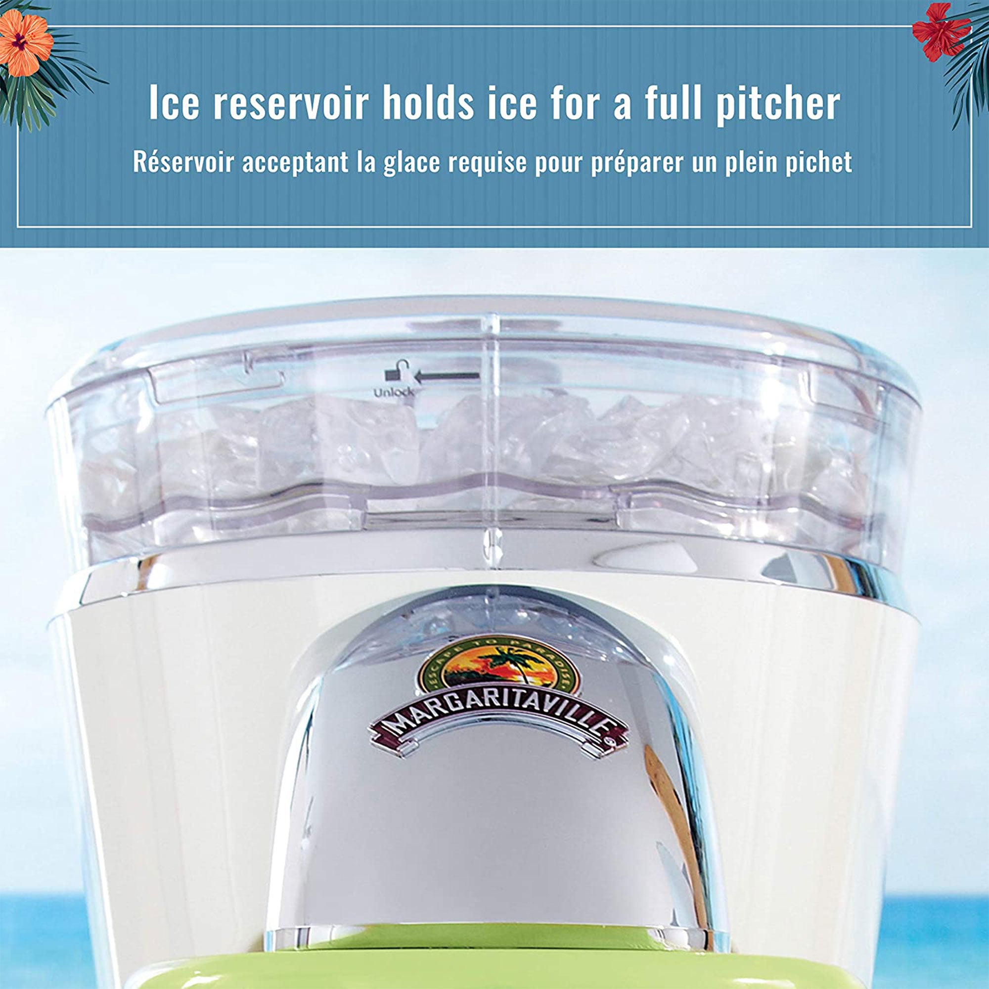 Margaritaville Bahamas Shaved Ice Concoction Maker with Dual Motor (For Parts) - VMInnovations