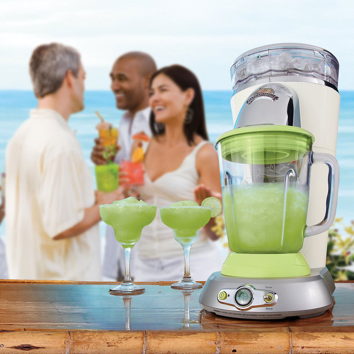 Margaritaville Bahamas 36 Oz Shaved Ice Concoction Maker with Padded Travel Bag