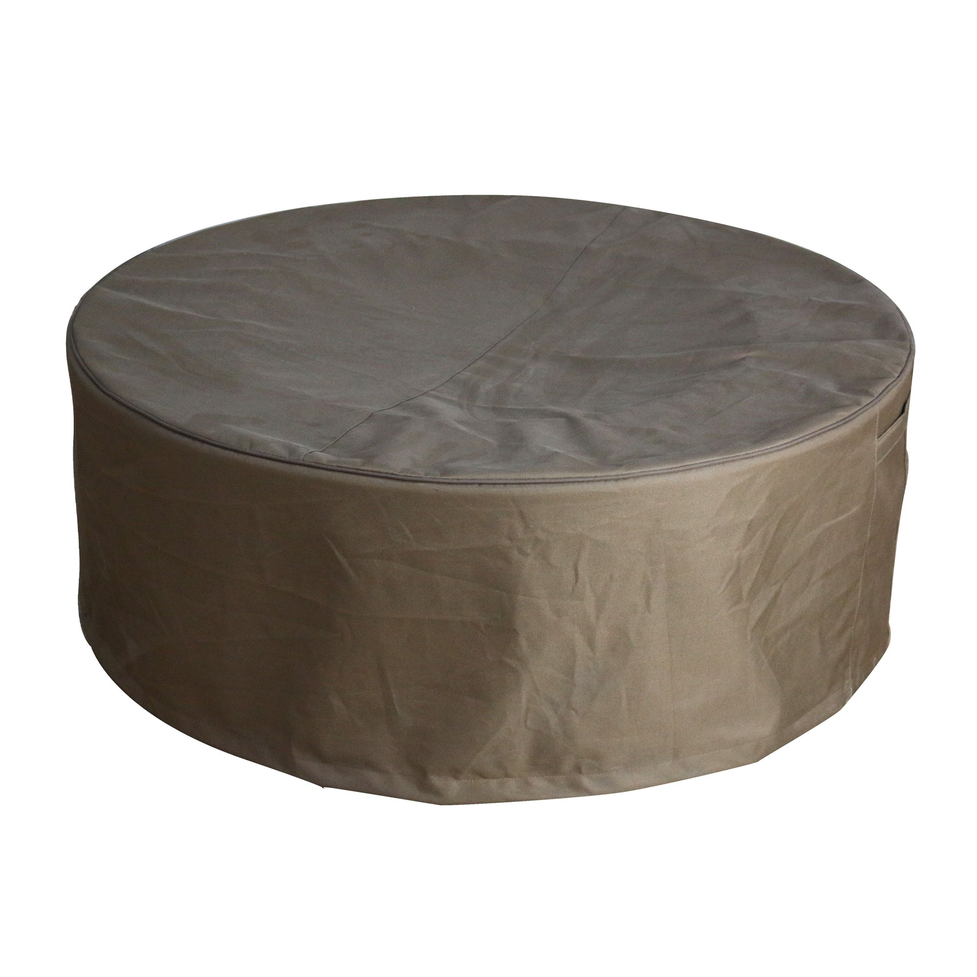 Elementi Natural Gas Concrete Lunar Bowl Fire Pit w/ Auto Ignition (For Parts) - VMInnovations