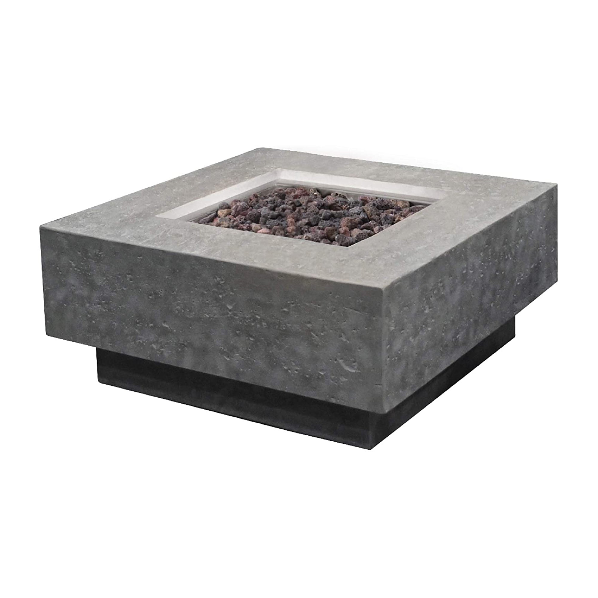 Elementi 36" Concrete Outdoor 45,000 BTU Liquid Propane Fire Pit (For Parts) - VMInnovations
