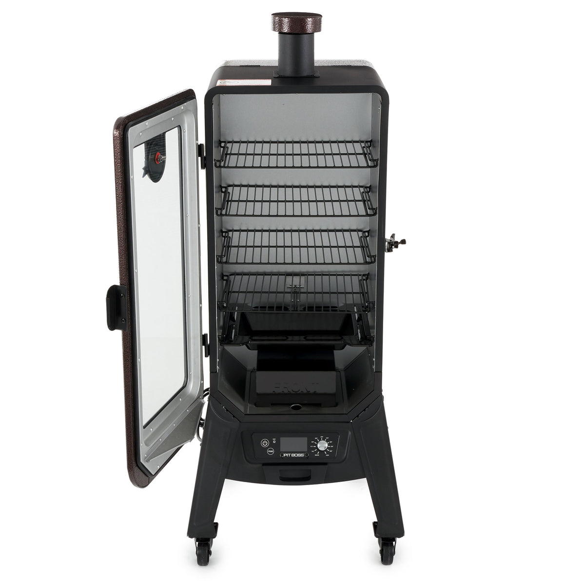 Pit Boss Copperhead 3 Series Wood Pellet Vertical Smoker & 40lb Bag Wood Pellets