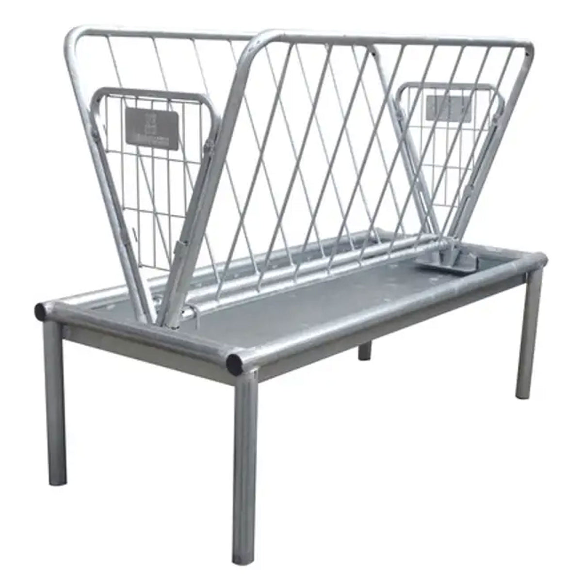 Rugged Ranch Products GV3PF 4 Foot Heavy Duty Steel Pasture Feeder (For Parts)