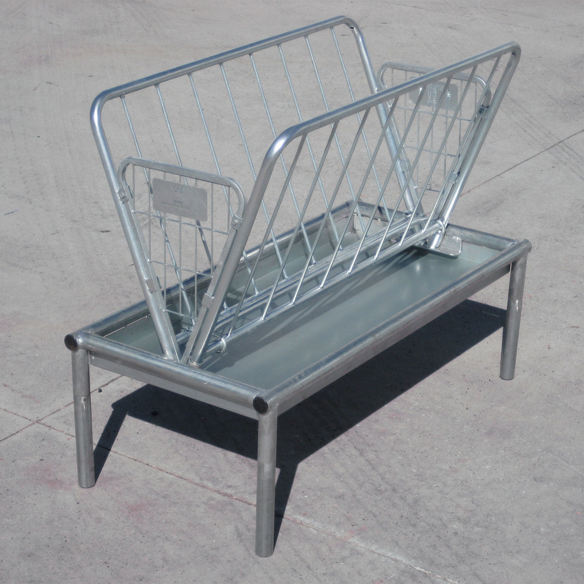 Rugged Ranch Products GV3PF 4 Foot Heavy Duty Steel Pasture Feeder (For Parts)