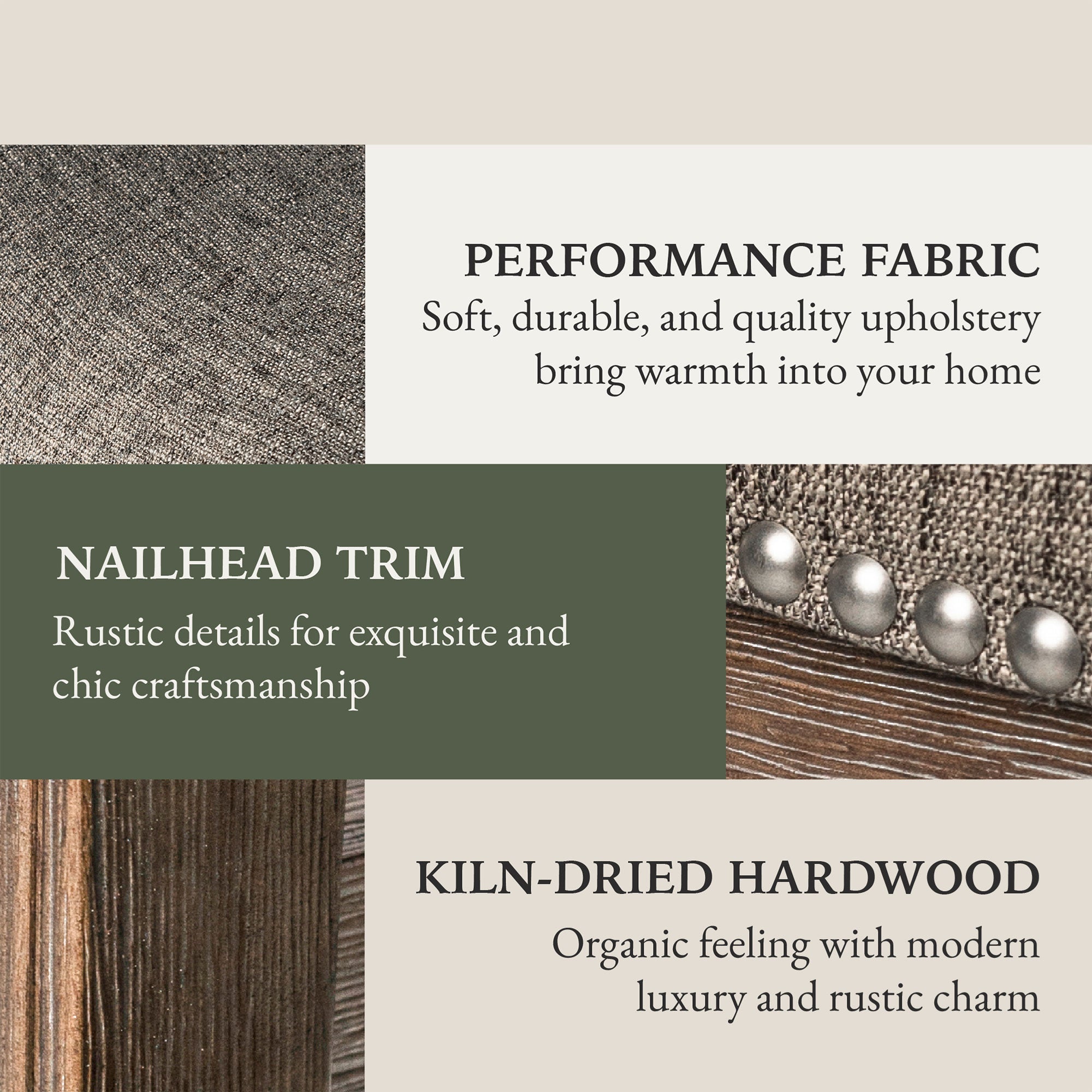 Saddle Bar Stool, 31" High Fabric Seat, Nailhead Trim (For Parts) (2 Pack) - VMInnovations