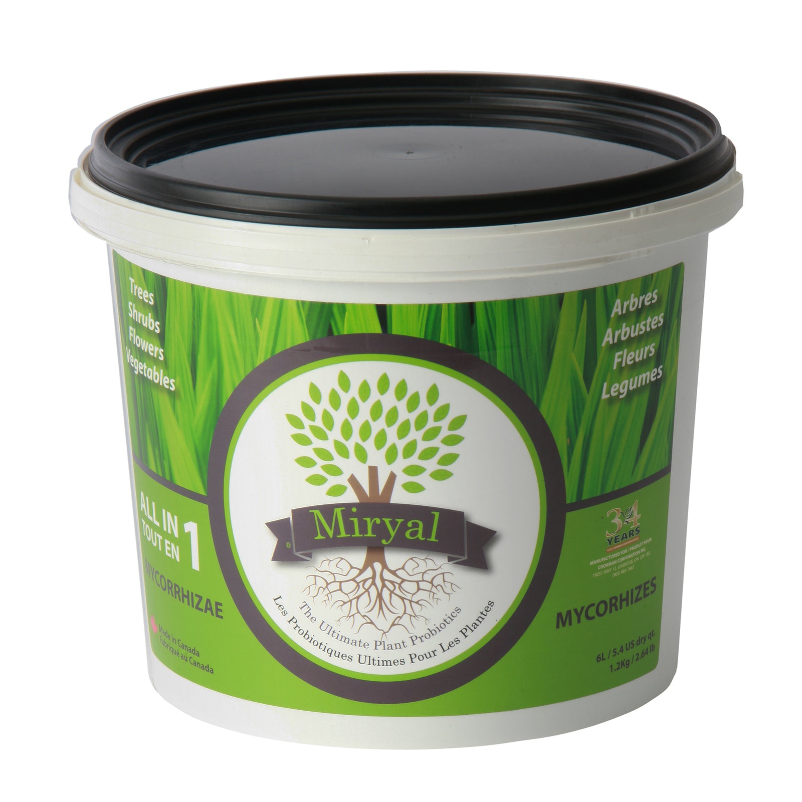 Algreen Miryal All In 1 Mycorrhizae Inoculant Plant Probiotic Soil Amendment - VMInnovations