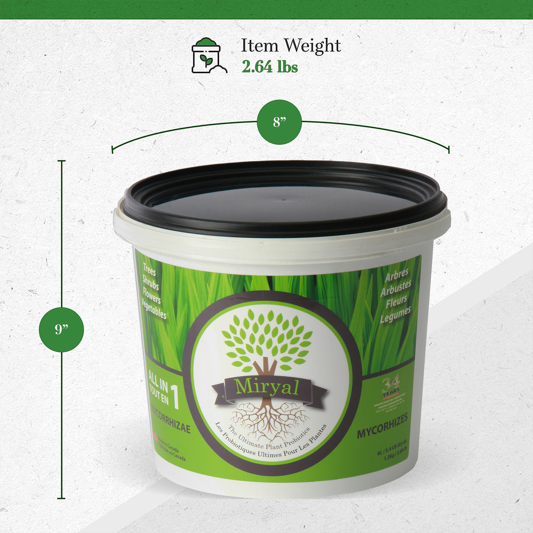 Algreen Miryal All In 1 Mycorrhizae Inoculant Plant Probiotic Soil Amendment - VMInnovations