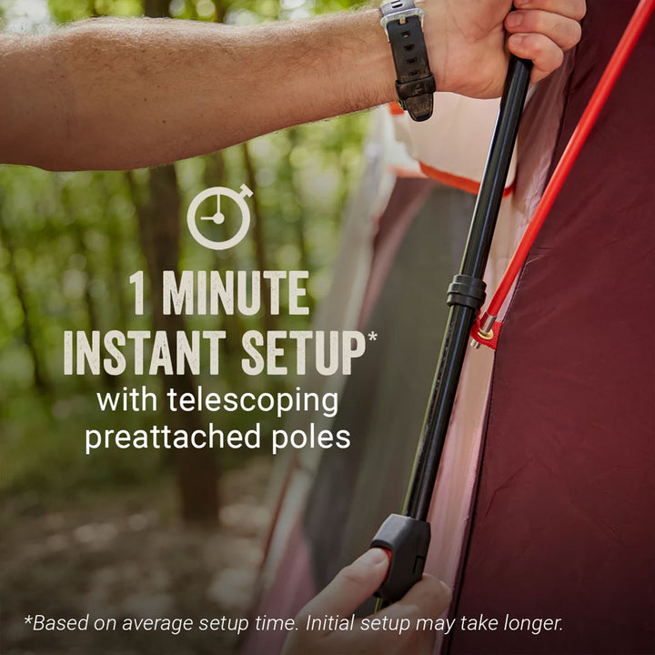 Coleman Skylodge Outdoor WeatherTec System Instant 10 Person Family Camping Tent - VMInnovations