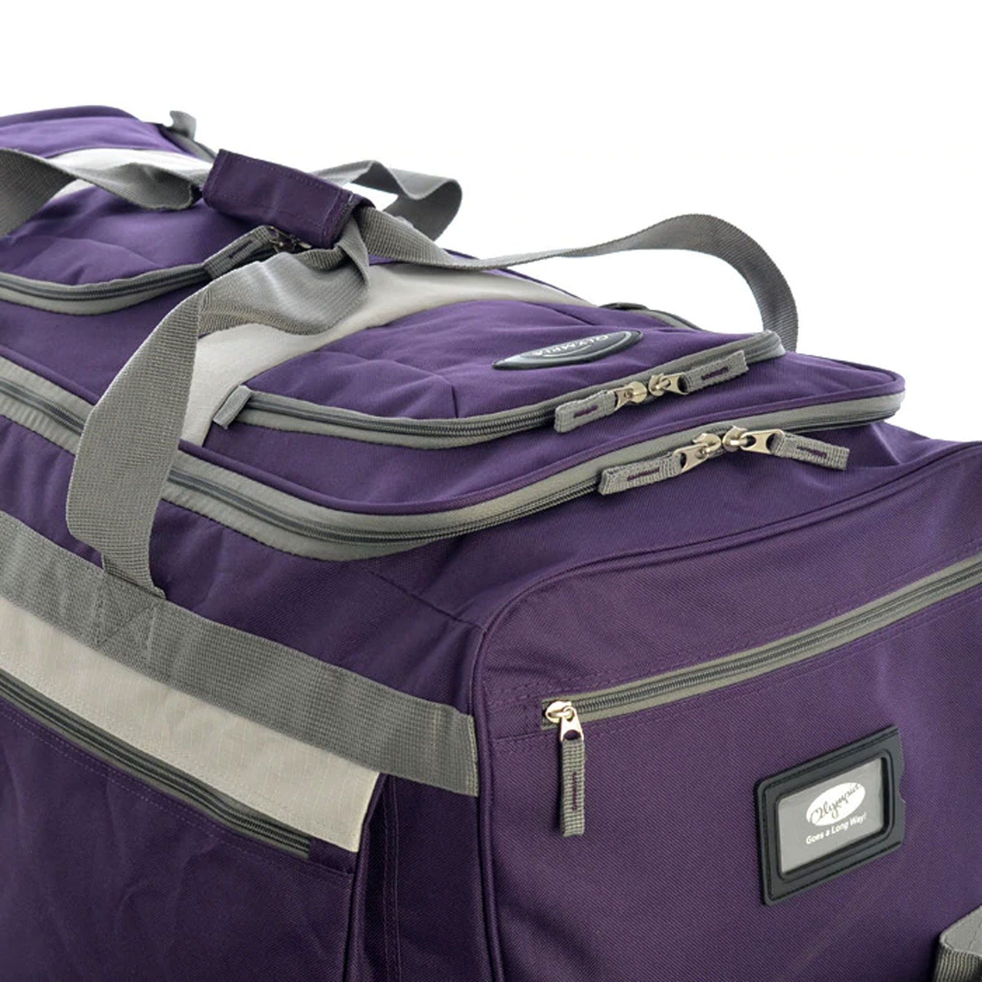 Olympia 33 Inch 8 Pocket U Shape Rolling Duffel Bag with Handle (Used) - VMInnovations